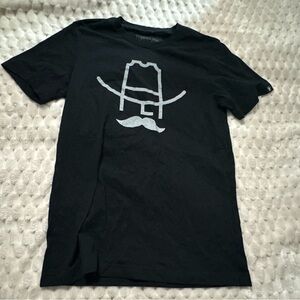 Cowboy Cool Hank T-Shirt BLACK Unisex / Men's M
